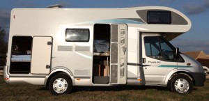 A 6 berth motorhome is ideal for most family holidays