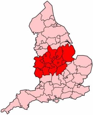 The Midlands England