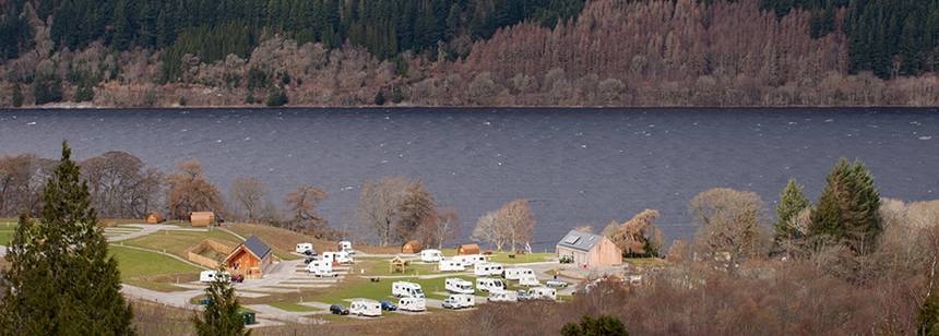 Loch Ness Shores Camping and Caravanning Club Site
